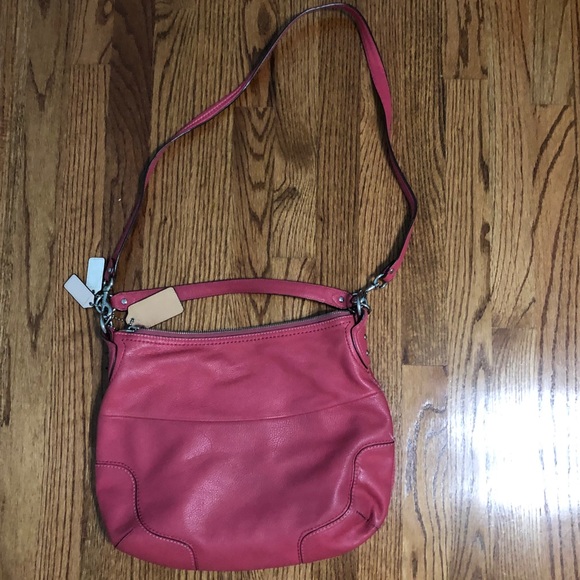Coach Pink Crossbody Shoulder Bag - Picture 2 of 4